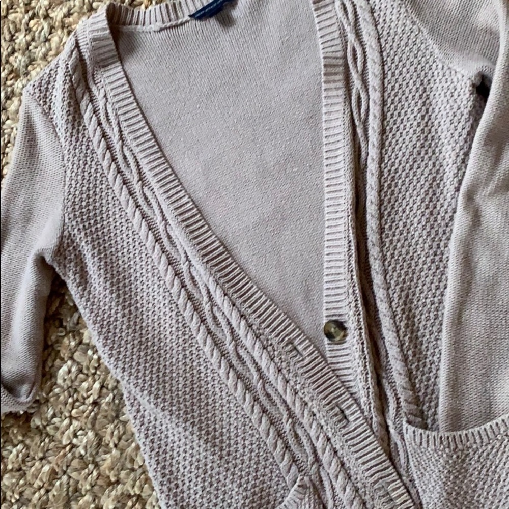 Knitted American Eagle Cardigan
